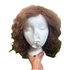 Estetica Women's Wig Mid Length Red Tone Curly Appalachian Hair Curly Modacrylic